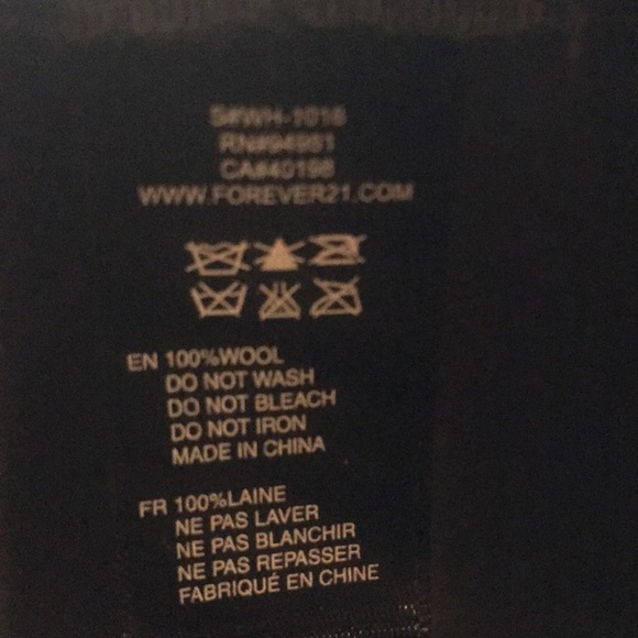 Forever 21 Charcoal Grey Bowler Hat - Picture 6 of 6